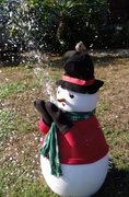 Frosty the snow machine